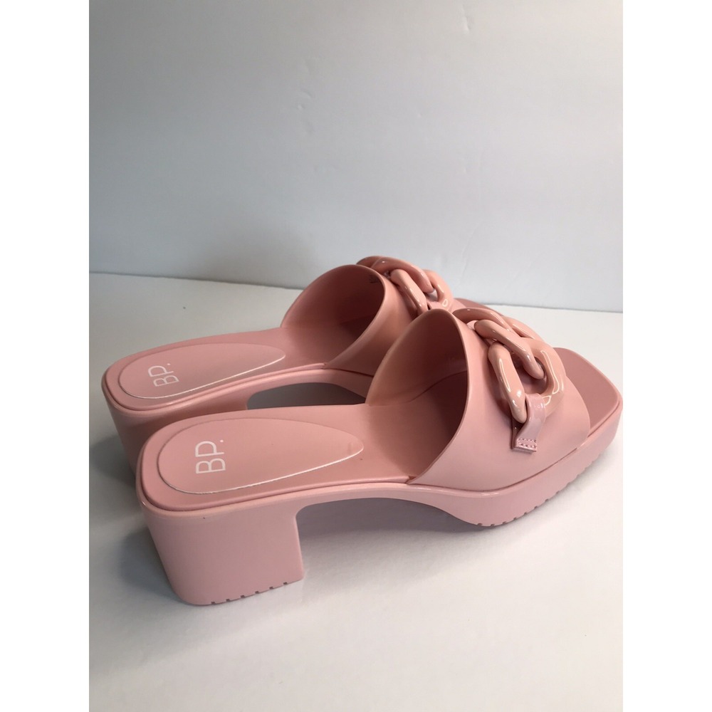 Pink BP Lollie‎ Womens sandal Chunky Open Toe slip on Size 8M - Picture 5 of 8